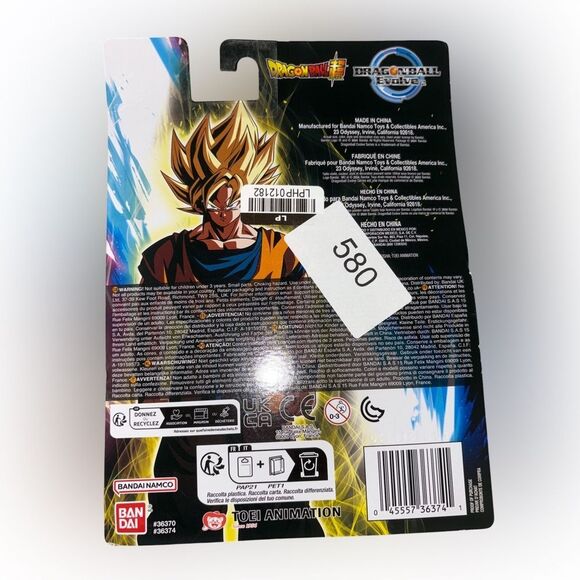 Nwt Dragon Ball Z Action Figure super saiyan son goku - Picture 2 of 2